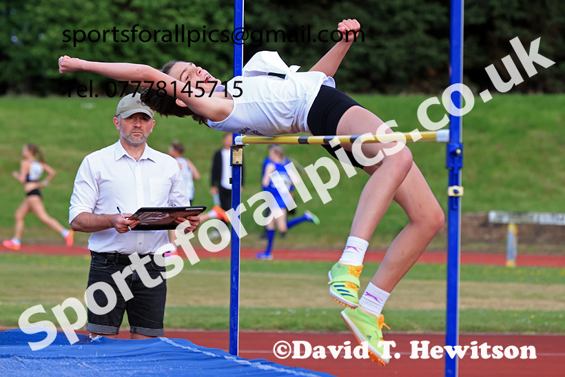 High jump, 2025 NEGP No 2, Monkton Stadium, Wednesday, May 28th. Photo: David T. Hewitson/Sports for All Pics